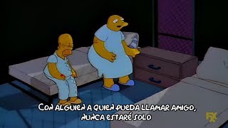 Los Simpson  Michael Jackson le canta a Homero Subtitulado [upl. by Verity]