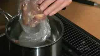 Video Recipe Poaching Chicken Quick Tip [upl. by Llevart]