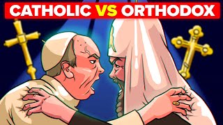 Catholic vs Orthodox  What is the Difference Between Religions [upl. by Itin]