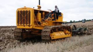 Caterpillar D8 amp D2  Little Casterton 2010 [upl. by Ecydnarb]