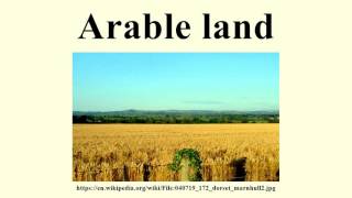 Arable land [upl. by Boccaj]