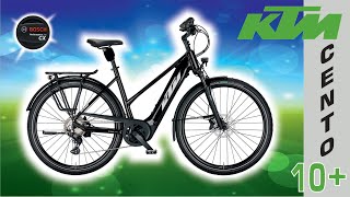 Электровелосипед KTM Cento 10 Plus  Обзор треккинговой модели 2020 года [upl. by Gene]