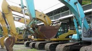 Kobelco SK200 Excavator Hydraulic Pump in Trouble [upl. by Atnohs]