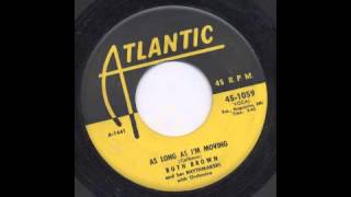 RUTH BROWN  AS LONG AS IM MOVING  ATLANTIC [upl. by Akeemaj]