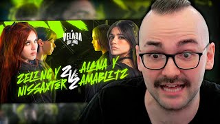 🔴 ZELING y NISSAXTER vs ALANA y AMABLITZ  CARA a CARA 🥊 LA VELADA del AÑO IV 🥊 Xokas [upl. by Akeem424]