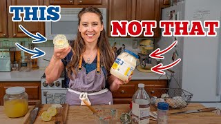 Do THIS for No Fail Easy Homemade Mayonnaise in TWO Minutes or Less [upl. by Yespmed22]