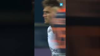 Konrad de la Fuente 🇺🇸 x Cengiz Under 🇹🇷 goals against Montpellier ☄️ mhscom football shorts [upl. by Broucek]