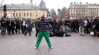 Street Dance in Paris near Metro Saint Michel [upl. by Lexa]