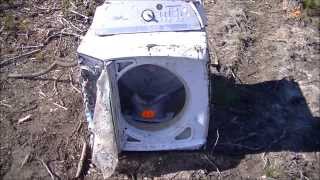 Exploding washing machine thanks to Southern Thunder [upl. by Asikal402]