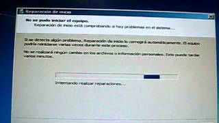 reparacion de inicio windows 7 [upl. by Rubma288]