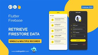 How to Fetch Data from Cloud Firestore in Flutter 2023 [upl. by Ainalem]