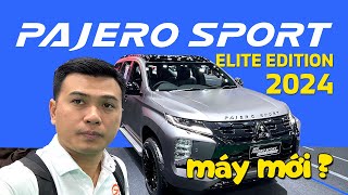 Pajero Sport 2024 phiên bản Elite Edition ít thay đổi quá [upl. by Nalorac]