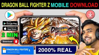 📲 DRAGON BALL FIGHTERZ DOWNLOAD ANDROID  HOW TO DOWNLOAD DRAGON BALL FIGHTERZ ON ANDROID [upl. by Ainek525]