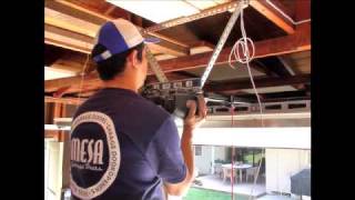 How to install a Garage Door From start to finish [upl. by Llirret577]