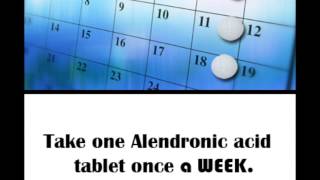 PharmacyRepublic Alendronic Acid 70MG Counselling Advice [upl. by Hayotal]