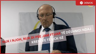 Halim Berisha Nuk i njoh nuk di pse jam ftuar të dëshmoj ndaj Thaçit Krasniqit Veselit e Selimit [upl. by Dettmer560]