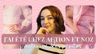 🍂 HAUL🍁 Chez action et noz depuis tout ce temps ⌛️ ça donne quoi  silksilky [upl. by Norry]