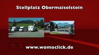 Wohnmobil  Stellplatz Obermaiselstein Allgäu  womoclickde [upl. by Reisfield687]