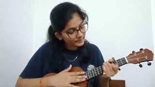 Unakkena Venum Sollu X Manasuna Edho Ragam  Jyothsna Manoharam  Ukulele Cover [upl. by Argella]