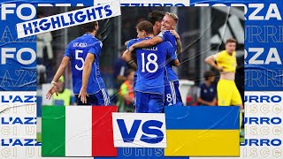 Highlights ItaliaUcraina 21  Qualificazioni EURO 2024 [upl. by Steck]