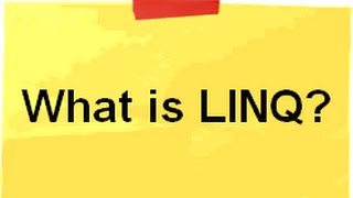 What is LINQ in C  LINQ Step By Step Tutorial  LINQ Tutorial for Beginners [upl. by Zondra]