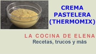 CREMA PASTELERA THERMOMIX [upl. by Assilram]