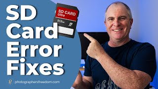 11 Fixes For SD Camera Card Errors  A Solution For Your SD Card Problem [upl. by Felicity]