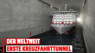 Norwegen revolutioniert die Seefahrt Der erste und größte Schiffstunnel der Welt [upl. by Lalat]