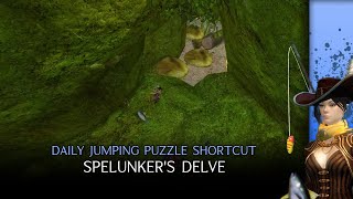 Guild Wars 2 Daily Jumping Puzzle Shortcut  Spelunkers Delve [upl. by Hitchcock781]