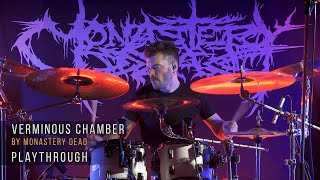 MONASTERY DEAD  Verminous Chamber drum playthrough [upl. by Evol618]