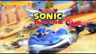 Team Sonic Racing  Blaze the Cat Gameplay  Exhibition Race  Standard Race  Expert Difficulty [upl. by Aan]