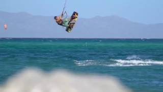 Rocky Chatwell kiteboarding La Ventana  Mexico [upl. by Nicolle]