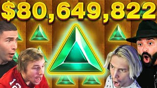 BIGGEST CASINO WINS OF THE MONTH Top 50 Ayezee xQc Xposed [upl. by Eirena]