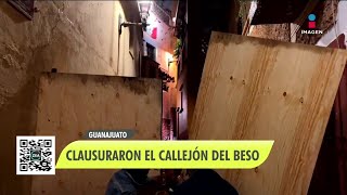 Clausuran el Callejón del Beso en Guanajuato por conflicto entre fotógrafos y vecinos  Paco Zea [upl. by Ystap153]