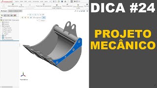 DICA 24 DE PROJETO MECÂNICO FURAÇÃO EM PEÇAS PARA SOLDAGEM solidworks [upl. by Boniface]