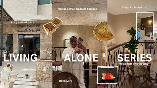 RIYADH VLOG spinneys amp 5 riyal store l swimming era🏊🏽‍♀️l making somali pancakes malawax🥞 amp more [upl. by Gasser95]