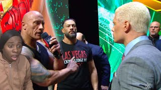 DAWG WTFCody Choose Roman For Wrestlemania 40The Rock Slaps Cody Wrestlemania Kick Off REACTION [upl. by Purcell]