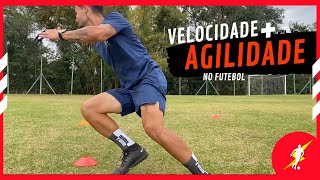 TREINO DE AGILIDADE E VELOCIDADE PARA FUTEBOL  3 Exercícios simples e que dão resultados [upl. by Madonia984]