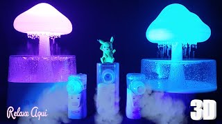 🌧️ASMR Aerosol 3D com chuva forte fantástica para dormir 🌧️ [upl. by Enelrahs]