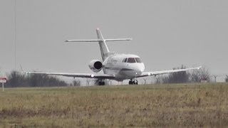 Hawker takeoff Prague Airport LKPR [upl. by Baryram505]