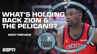 BIGGEST QUESTIONS for West Contenders 🤔 Pelicans Nuggets Lakers  NBA Today [upl. by Neelyahs497]