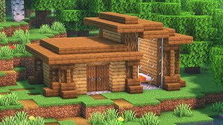 CASA SIMPLES  MINECRAFT TUTORIAL [upl. by Gilmour]