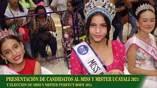 ELECCION DEL MISS UCAYALI 2024 [upl. by Nuajed617]