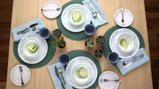 dinner set 76pc corelle  WhatsApp number 03486055023 [upl. by Nitniuq]