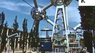 Expo 58 Brussels Worlds Fair 1958 Home Movies [upl. by Southworth]