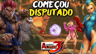 VEJA COMO JÁ COMEÇOU O CAMPEONATO DE STREET FIGHTER ALPHA 3 [upl. by Veedis814]