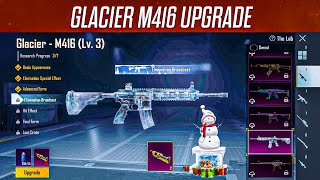 😍 5 Level UPGRADE M416 GLACIER FIRST Time  Create Opening  Trade Gaming [upl. by Erodasi]