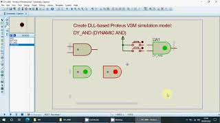 Create DLLbased Proteus VSM simulation model  DYAND  with Visual Studio C VC [upl. by Enoitna]