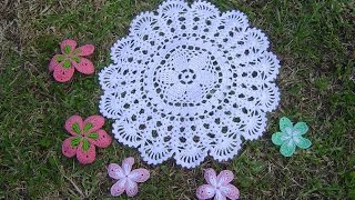 Como Aprender a tejer carpeta Fácil a crochet paso a paso DIY parte 22 [upl. by Eulaliah664]