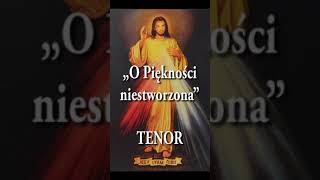 quotO Piękności niestworzonaquot TENOR Parafia świętej Barbary w Pionkach 2024 [upl. by Thill]